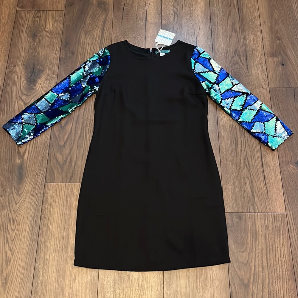 NEW anthropology pim + Larkin sequin cocktail dress - Picture 1 of 8